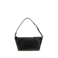 Bolsa Clutch Fendi Preta em Couro de Bezerro Bos Taurus