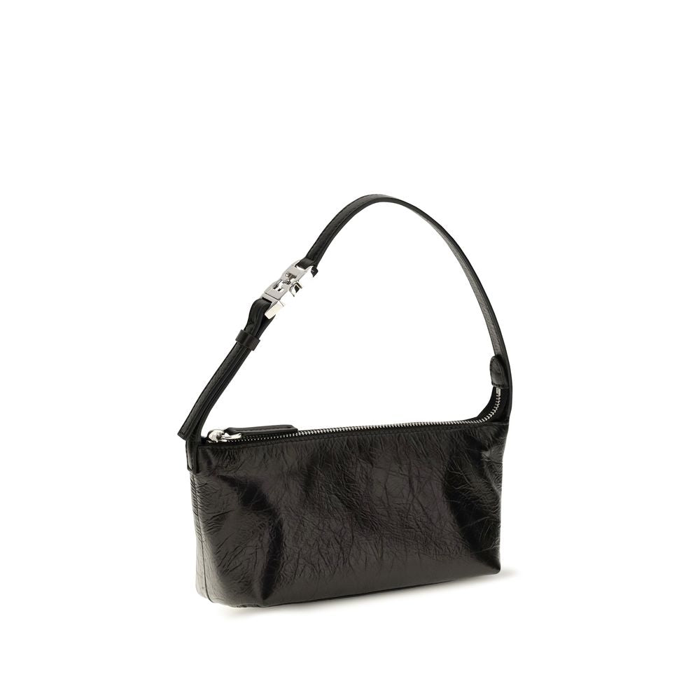Bolsa Clutch Fendi Preta em Couro de Bezerro Bos Taurus