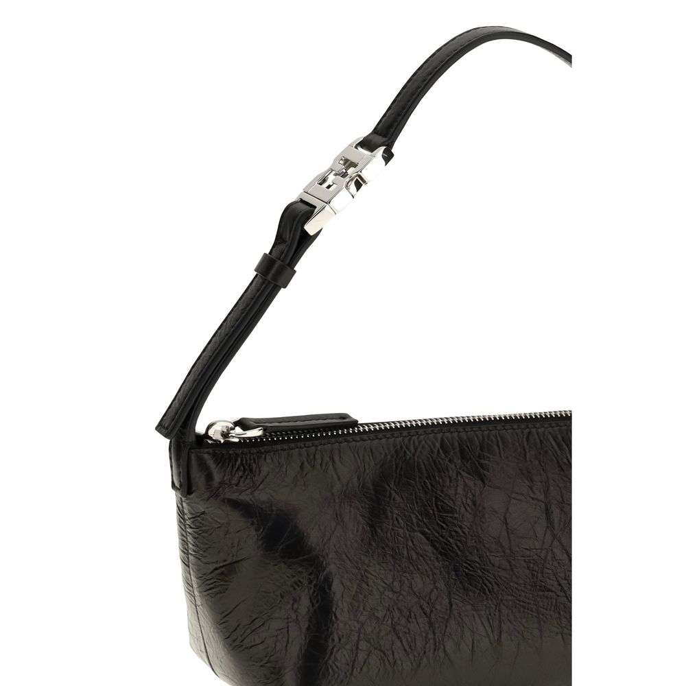 Bolsa Clutch Fendi Preta em Couro de Bezerro Bos Taurus