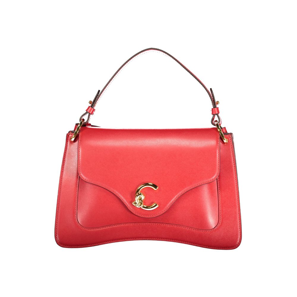 Bolsa Feminina Coccinelle de Couro Vermelho