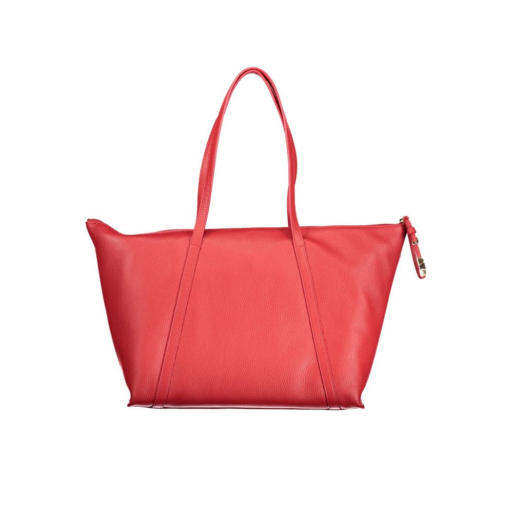 Bolsa Feminina de Couro Coccinelle Rosso