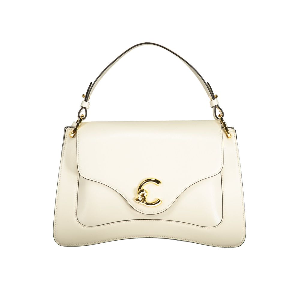 Bolsa Feminina de Couro Branca Coccinelle