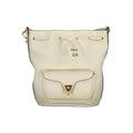 Bolsa Feminina Coccinelle de Couro Branco