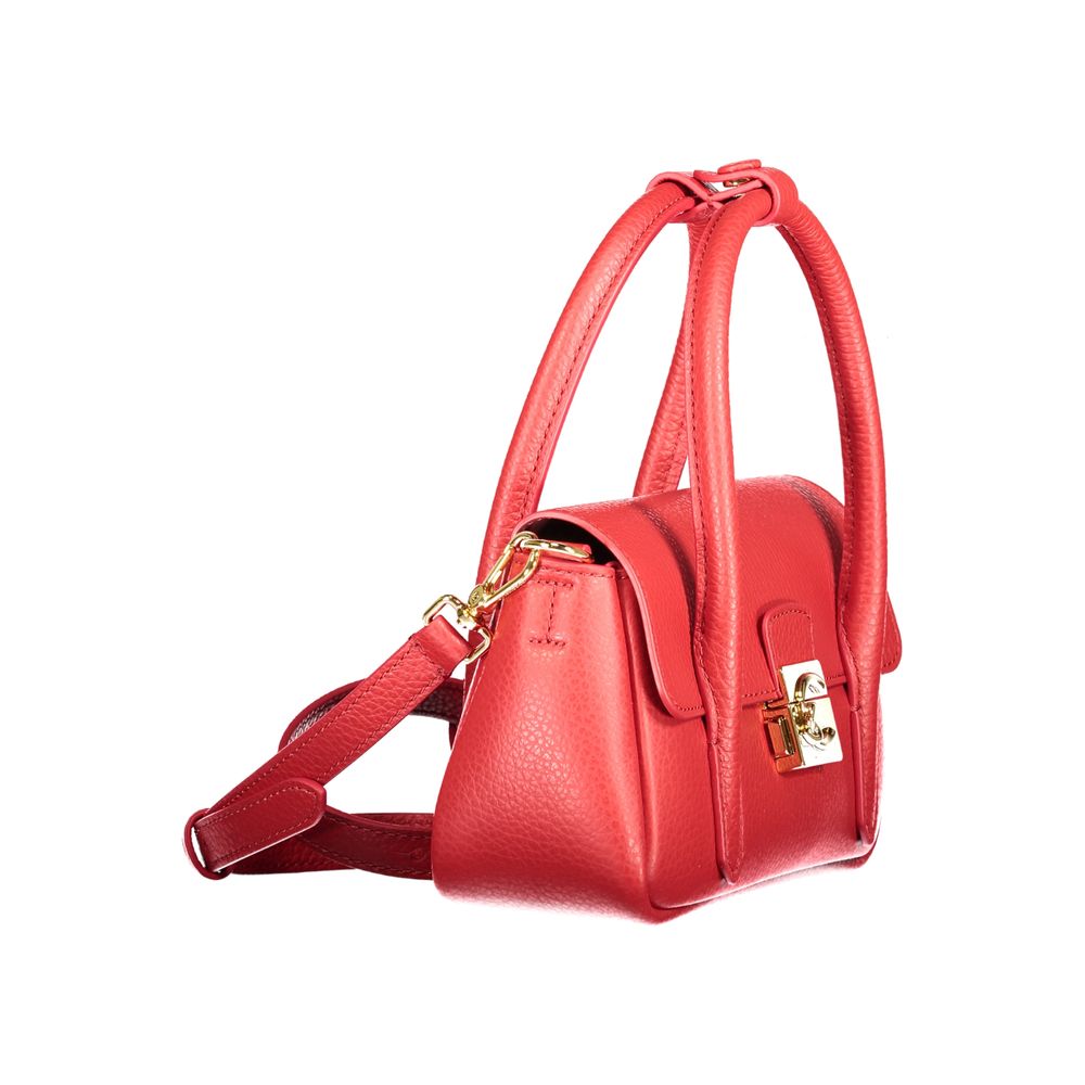 Bolsa Feminina Coccinelle de Couro Vermelho