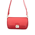 Bolsa de couro vermelha Coccinelle