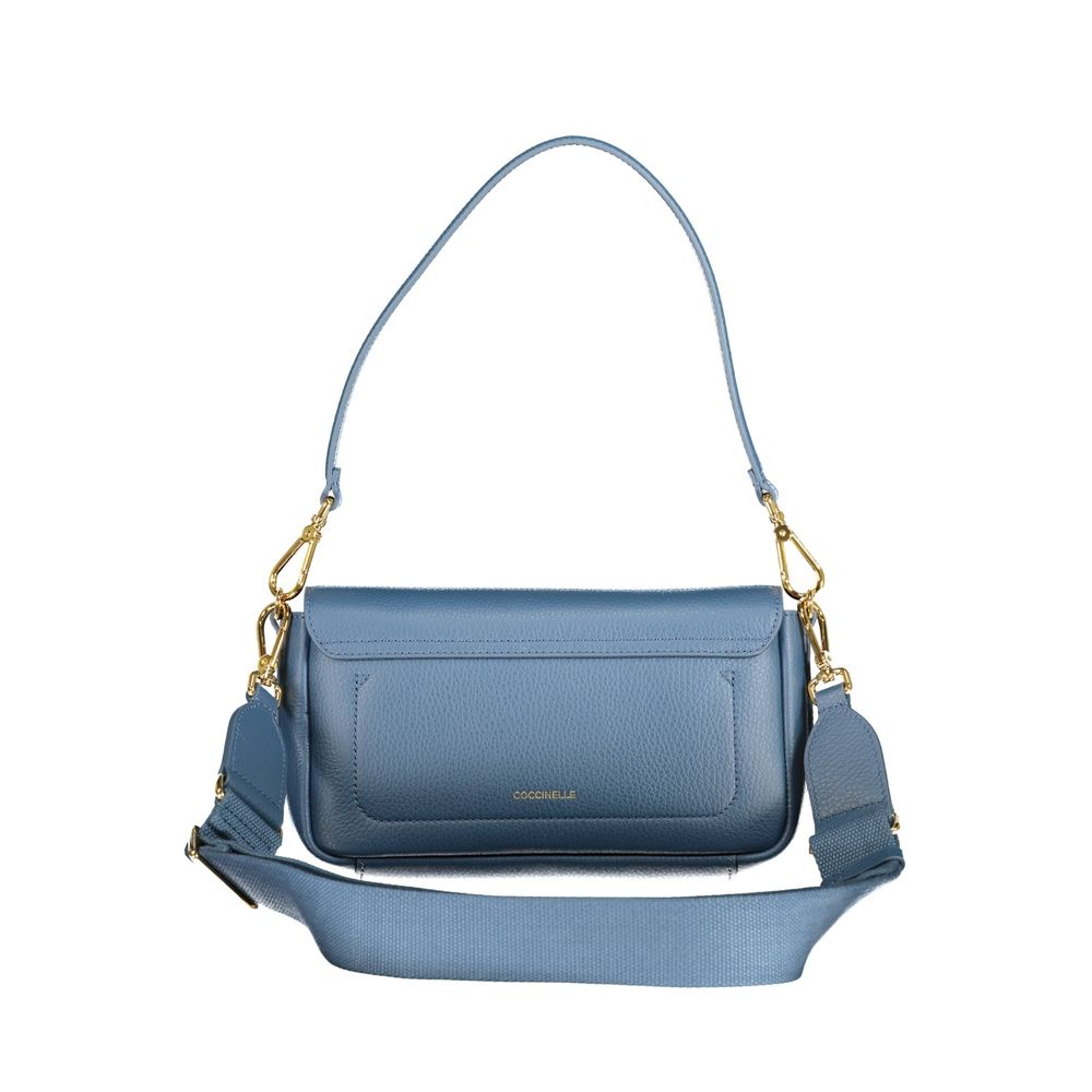 Bolsa Coccinelle de Couro Azul