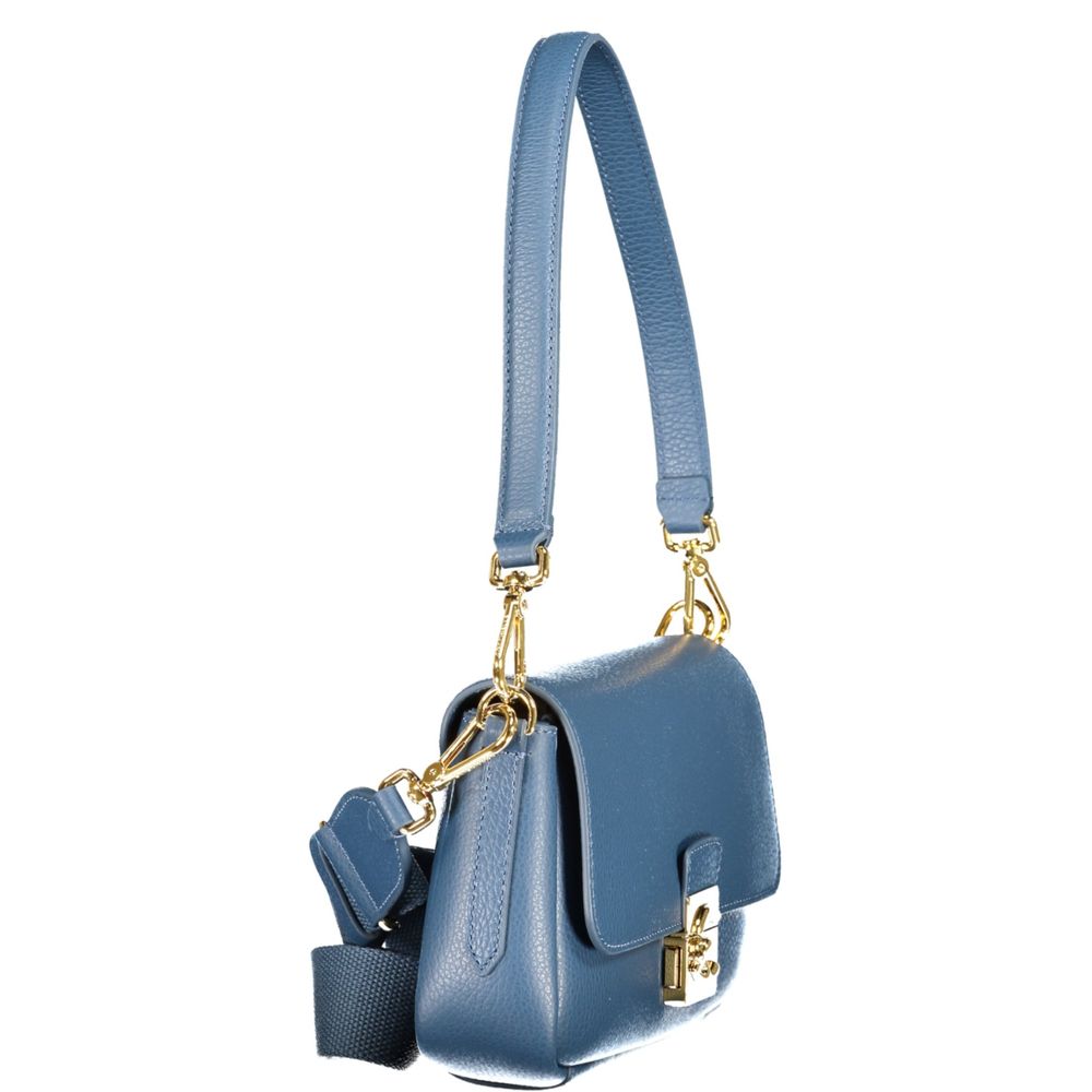 Bolsa Coccinelle de Couro Azul