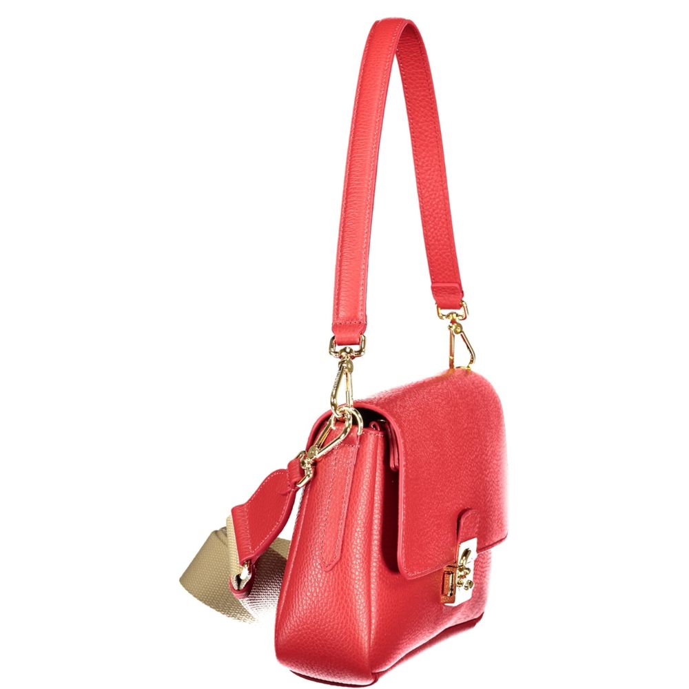 Bolsa Coccinelle de Couro Vermelho