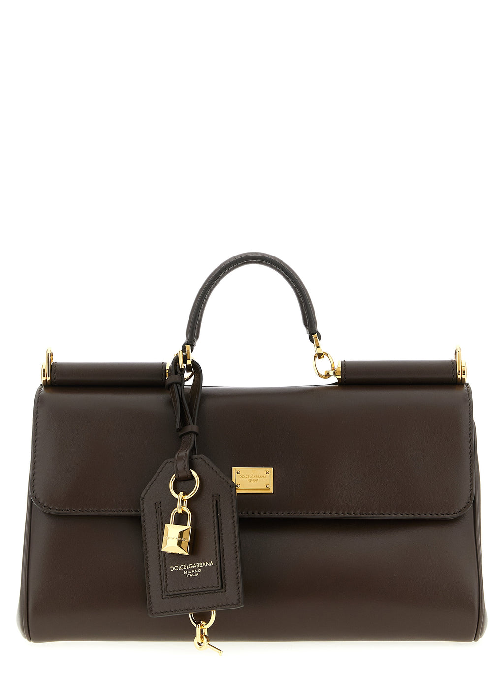 Dolce & Gabbana Brown Calfskin Handbag
