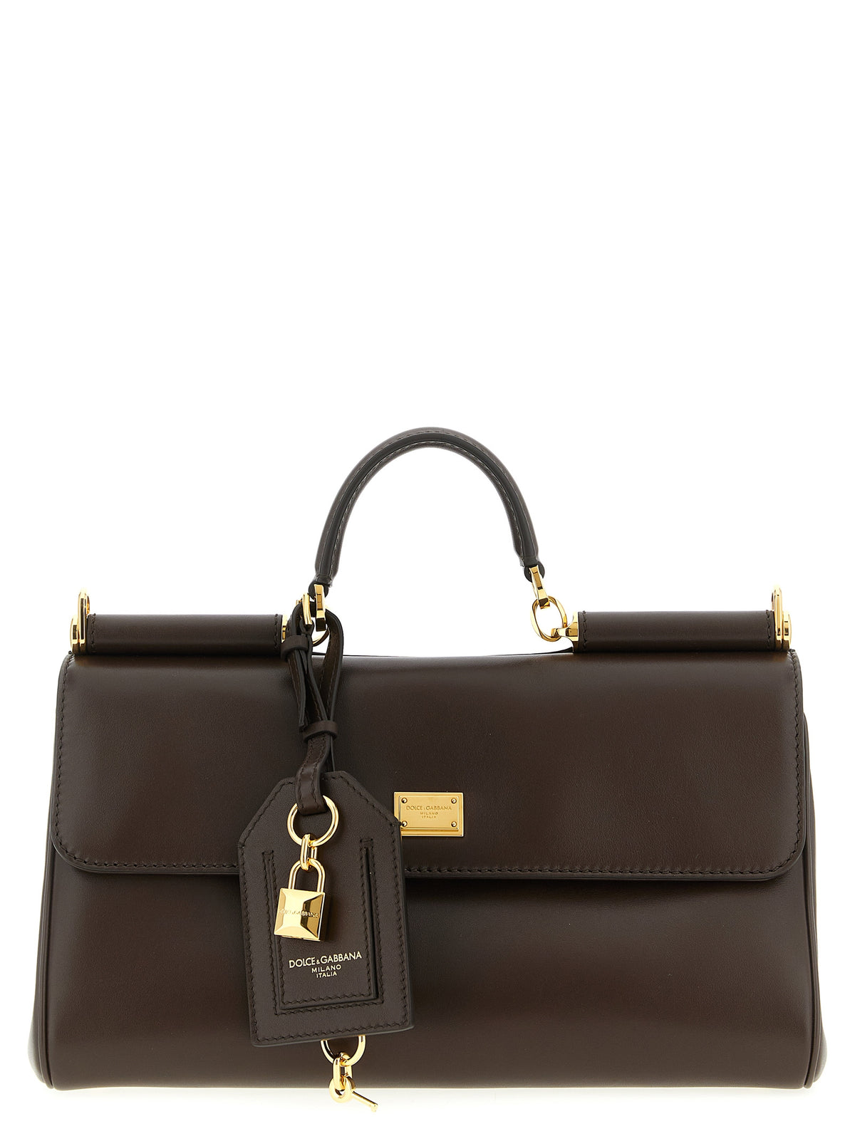 Dolce & Gabbana Brown Calfskin Handbag