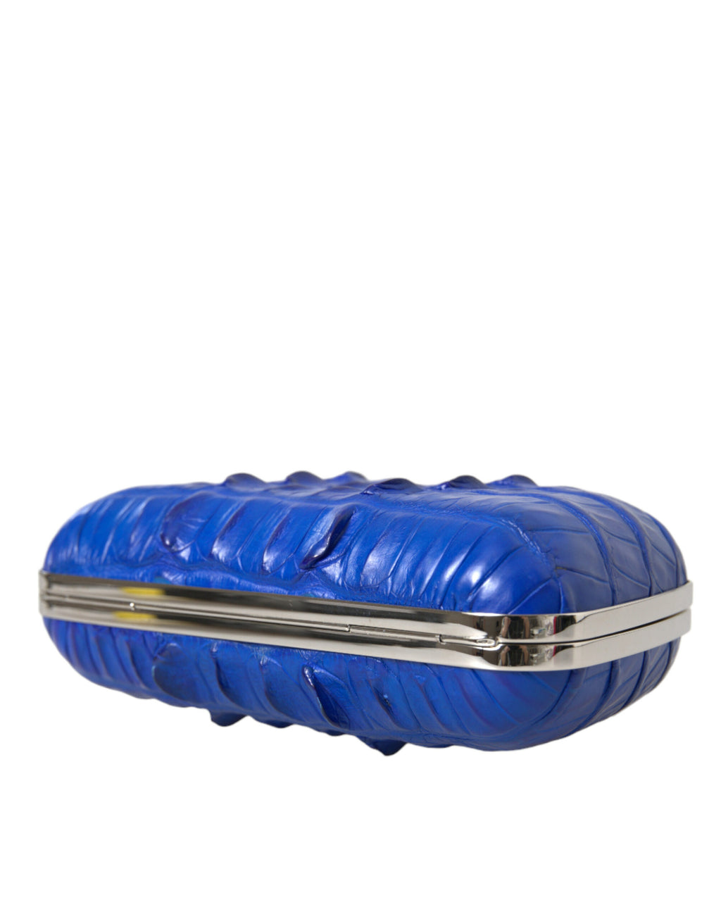 Bolsa de Ombro/Transversal/Clutch Balenciaga Azul em Couro Exótico