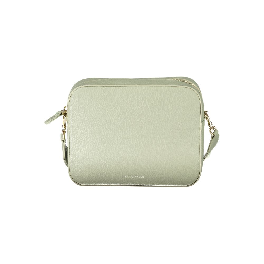 Bolsa Coccinelle Verde em Couro