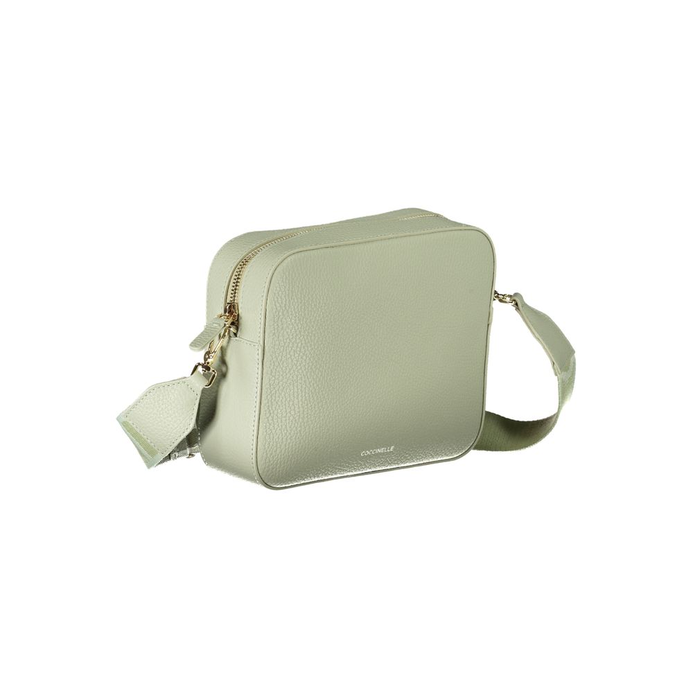 Bolsa Coccinelle Verde em Couro