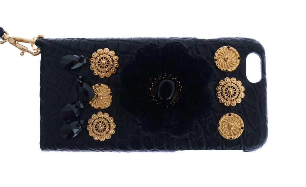 Bolsa Dolce & Gabbana AGNESE Bege de Palha e Pele de Cobra com Pompons de Cristal