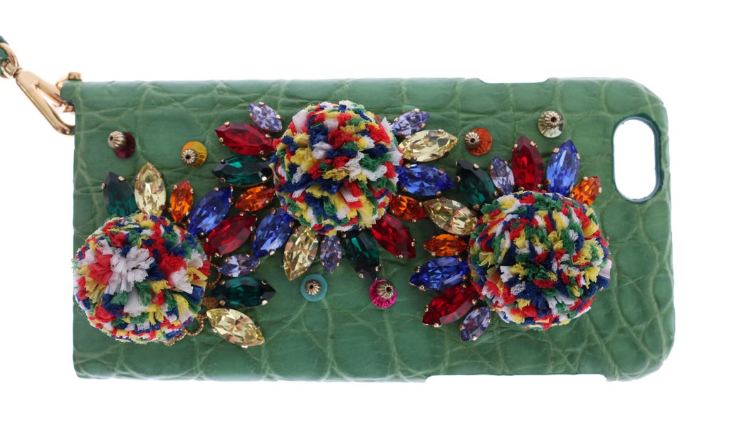 Dolce & Gabbana Bolsa Agnela de Palha Multicolorida com Cristais e Pompons