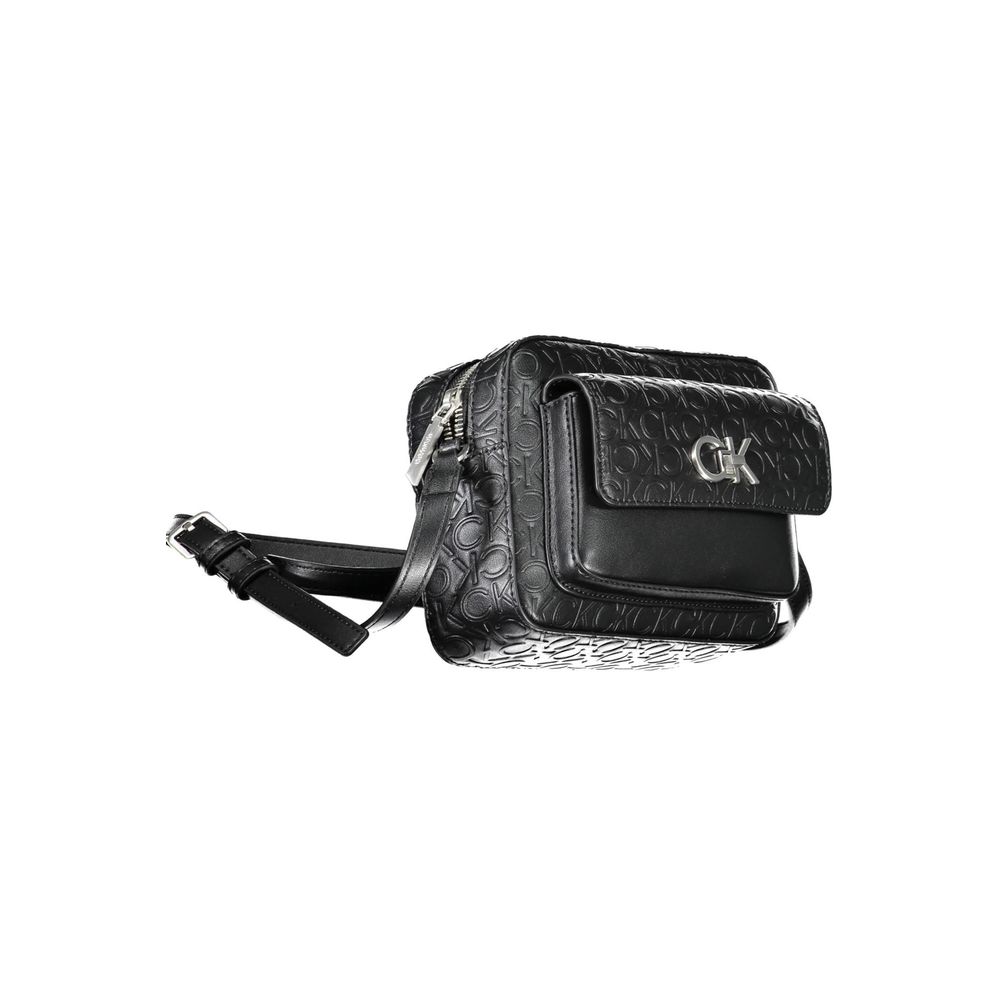 Calvin Klein Black Polyester Women's Shoulder Bag