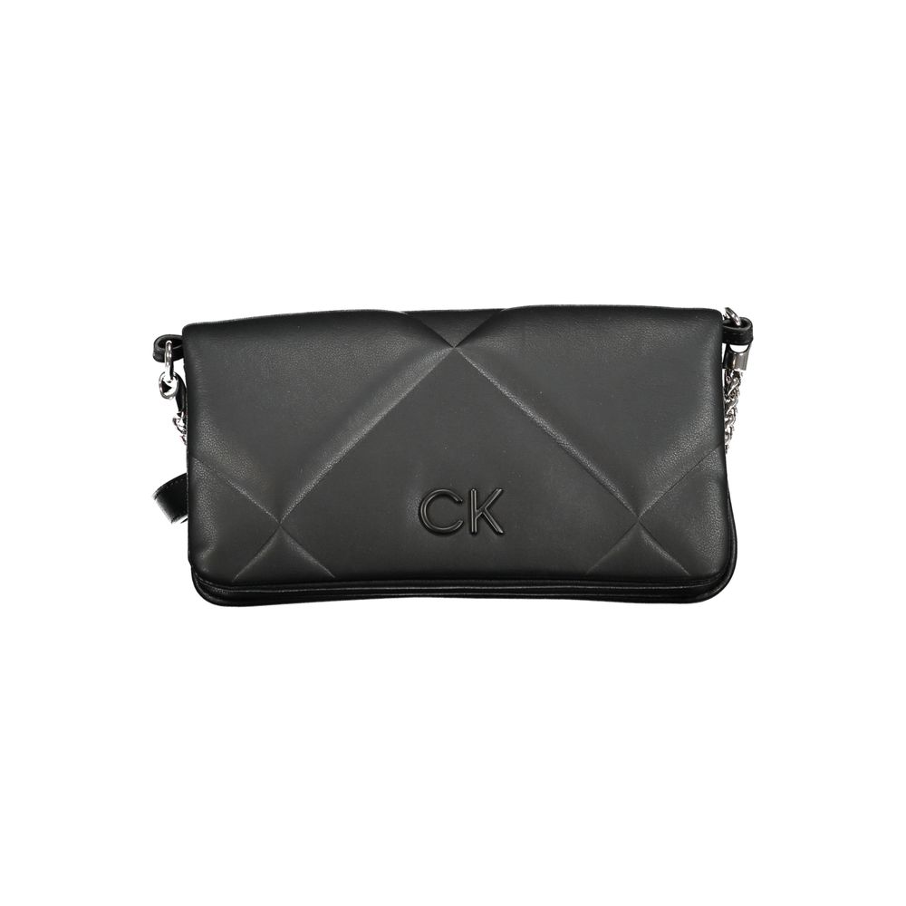 Bolsa Feminina Calvin Klein Preta de Poliéster