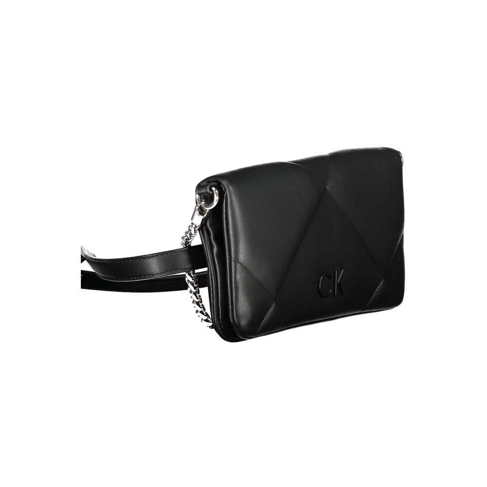 Bolsa Feminina Calvin Klein Preta de Poliéster