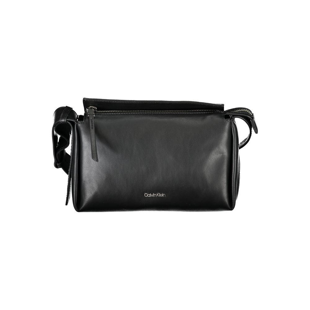 Bolsa de Ombro Feminina Calvin Klein Preta Poliéster