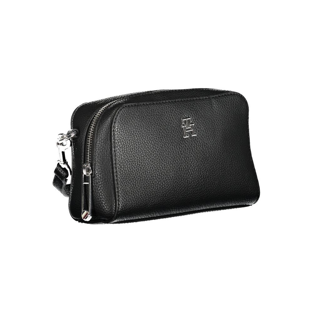 Tommy Hilfiger Nero Poliuretano Woman Shoulder Bag