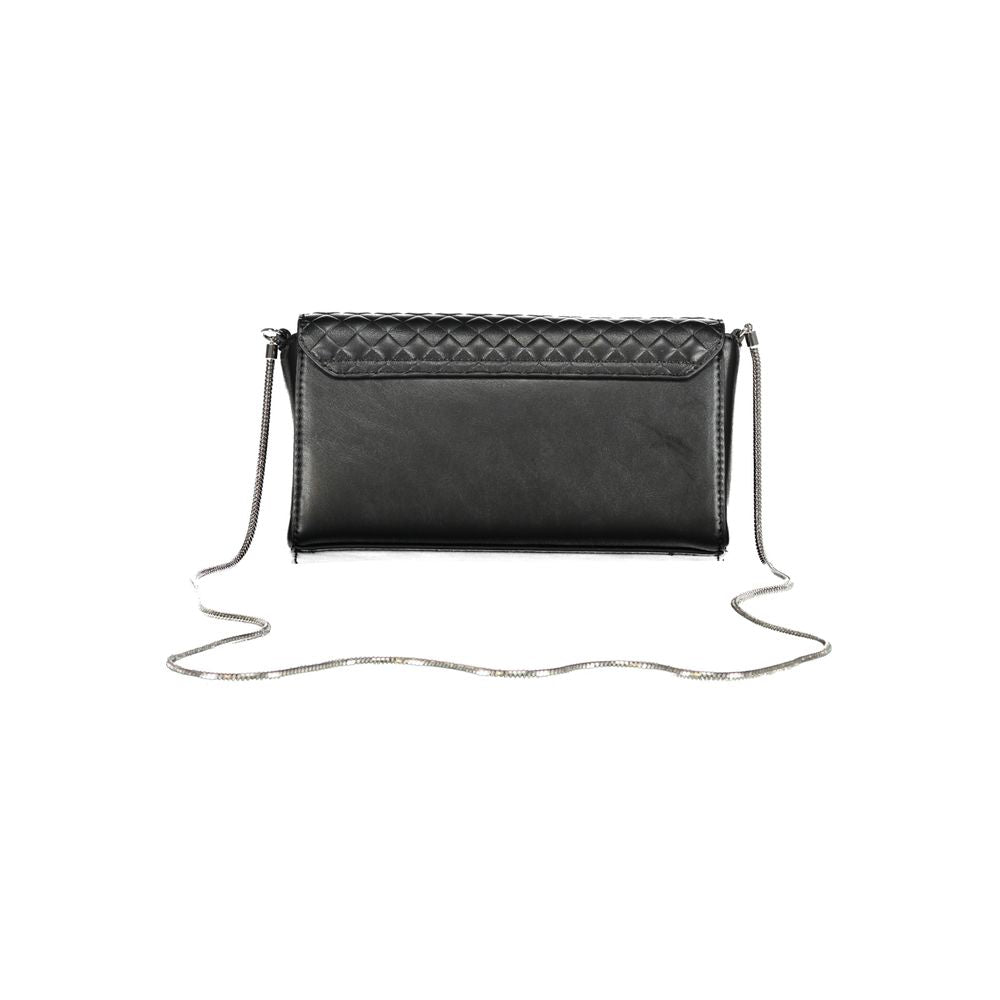 Calvin Klein "Black Polyester Women Shoulder Bag"