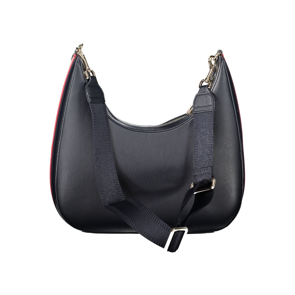 Tommy Hilfiger Blue Polyester Women Shoulder Bag