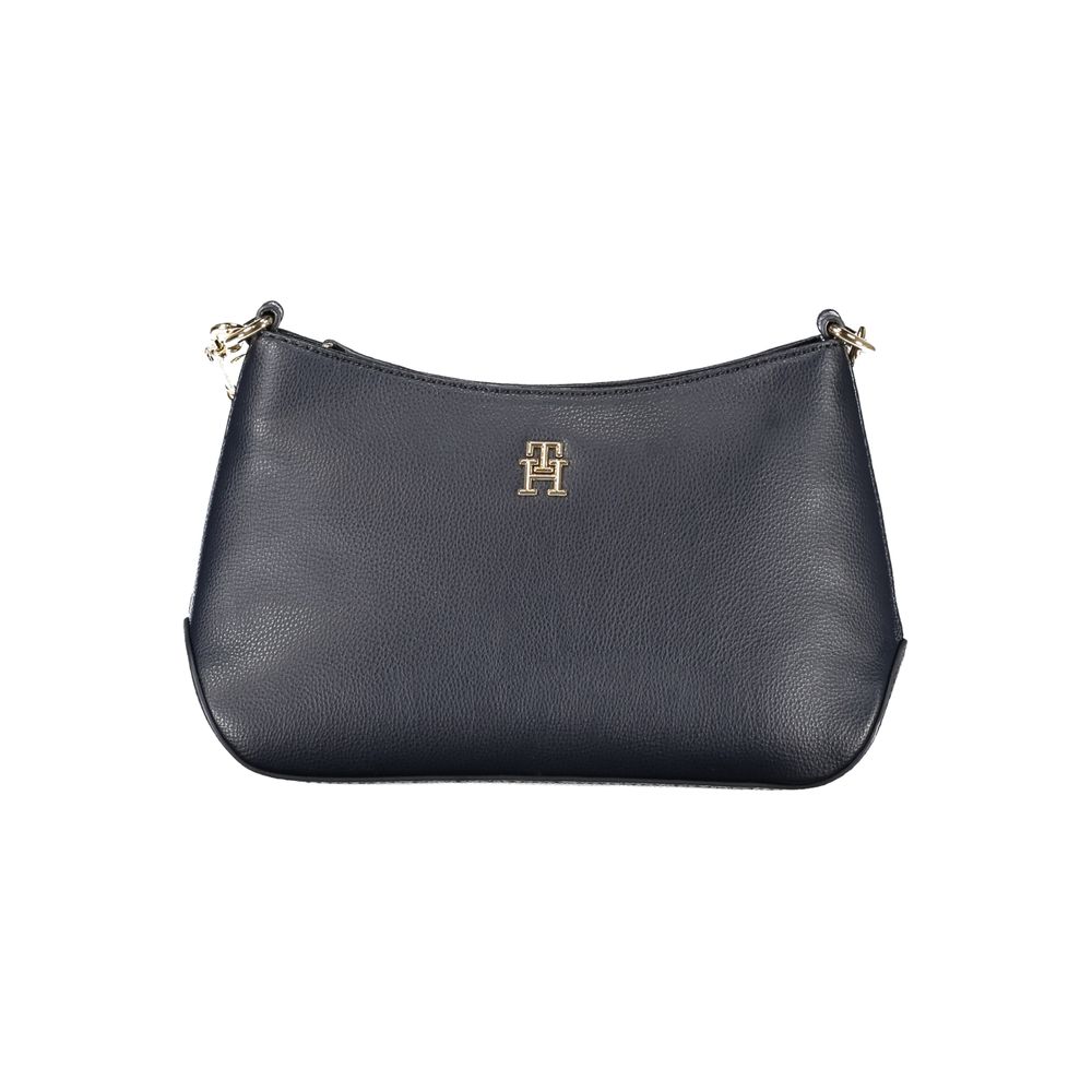 Tommy Hilfiger Blue Polyester Women Shoulder Bag
