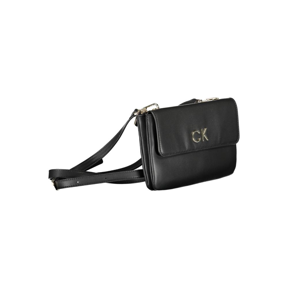 Bolsa Feminina Calvin Klein Preta de Poliéster