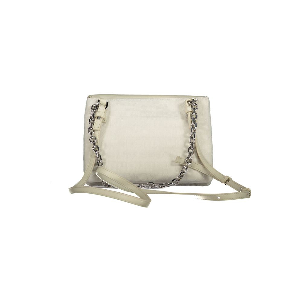Calvin Klein Beige Polyester Women Handbag