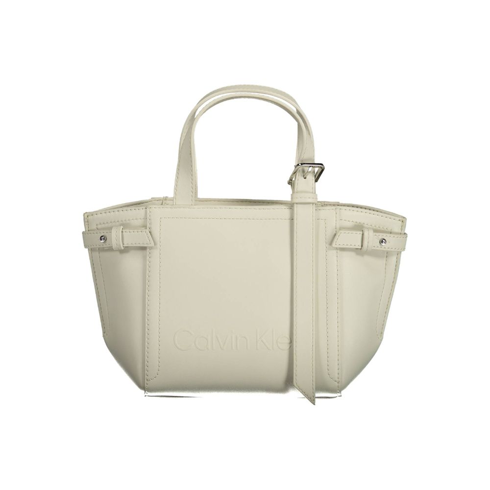 Bolsa Feminina Calvin Klein Bianco de Poliéster