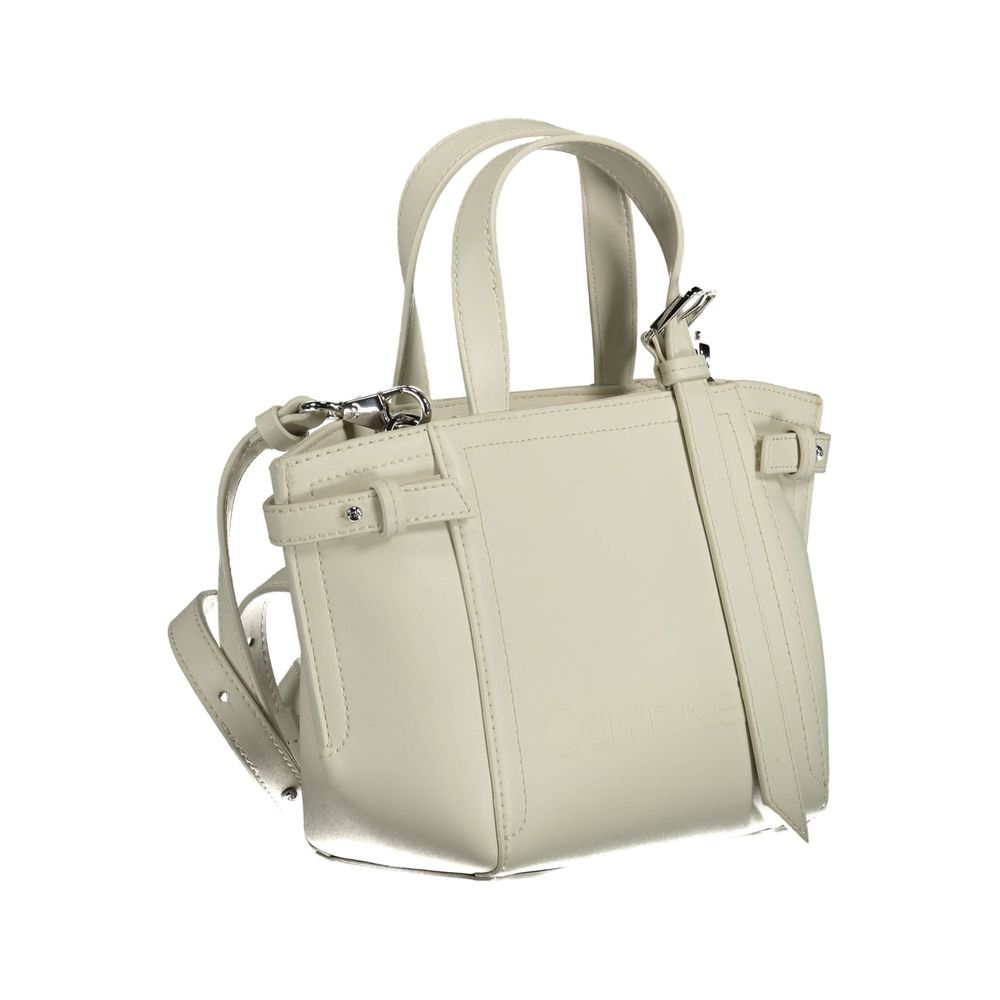 Bolsa Feminina Calvin Klein Bianco de Poliéster