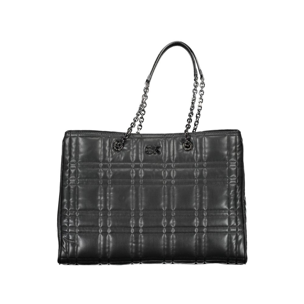Calvin Klein Nero Polyester Woman Handbag