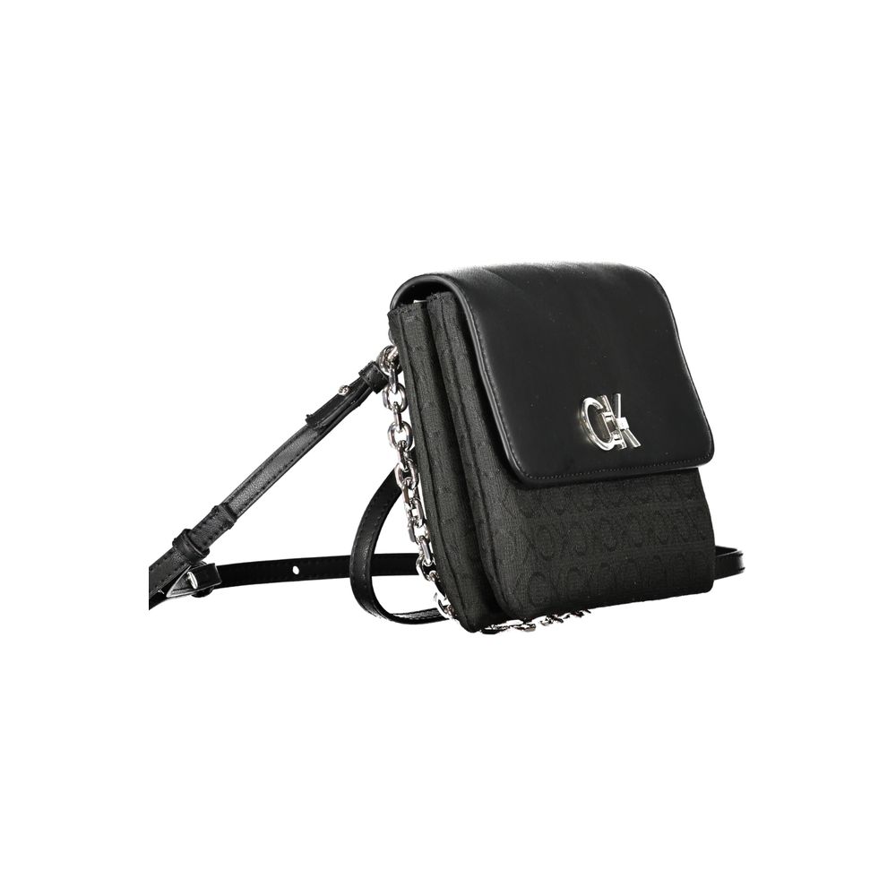 Bolsa Feminina Calvin Klein Preta Poliéster
