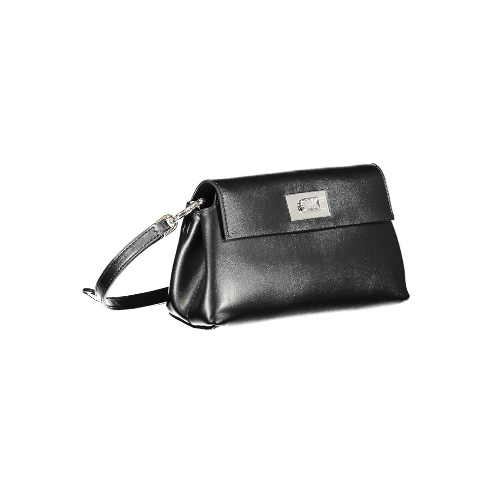 Bolsa de Mão Feminina Calvin Klein em Poliéster Preta