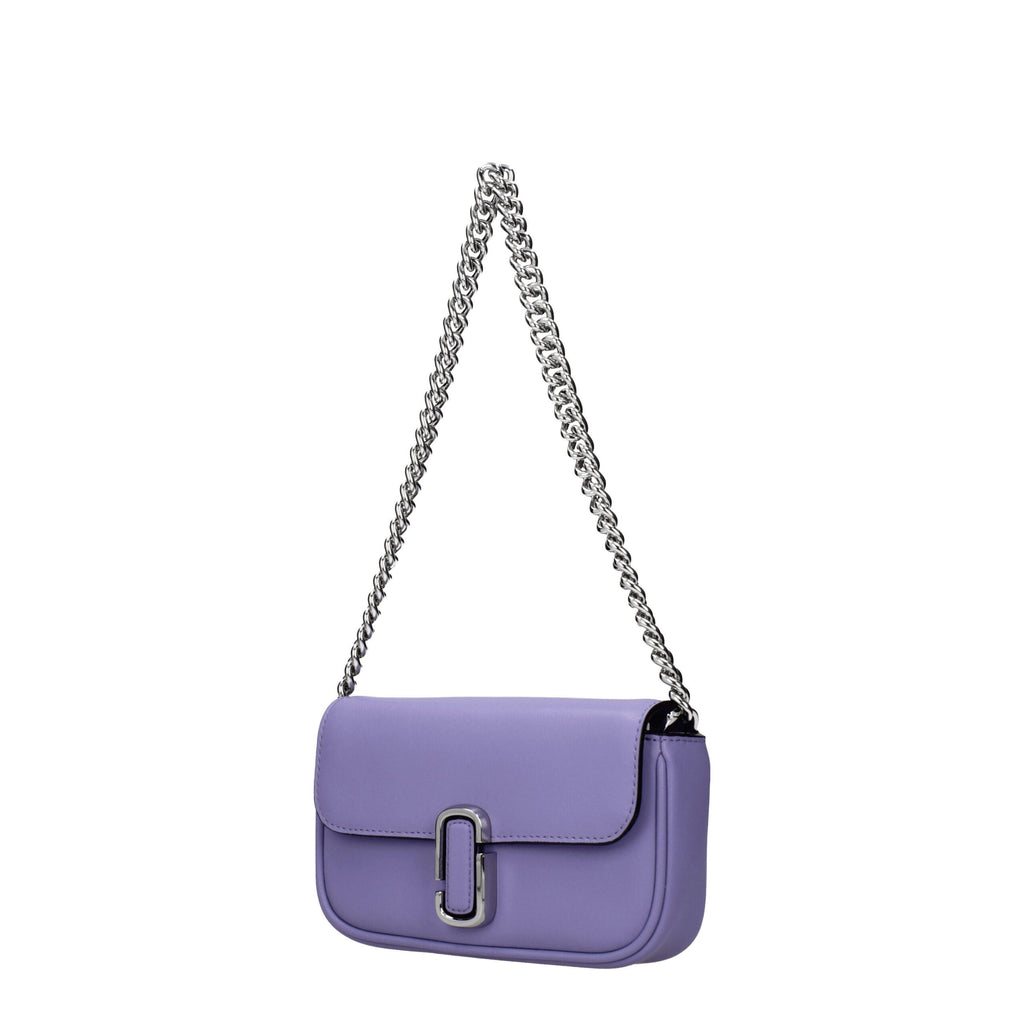 Marc Jacobs Purple Leather Crossbody Bag