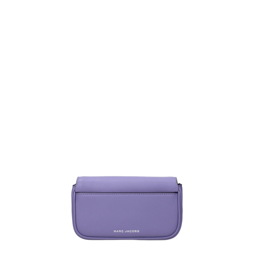 Marc Jacobs Purple Leather Crossbody Bag