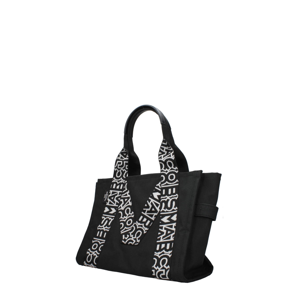 Bolsa de Ombro Marc Jacobs de Tecido Preto