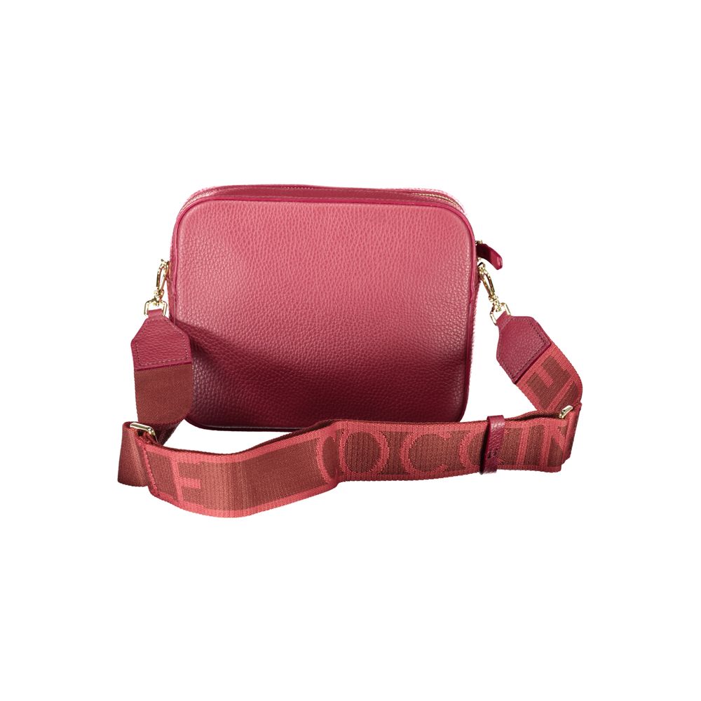 Bolsa Feminina Coccinelle de Couro Vermelho